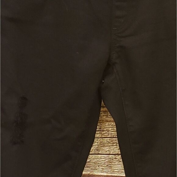 AG Women's  ⚫ Distressed jean leggings size 28 NWT - Picture 3 of 9